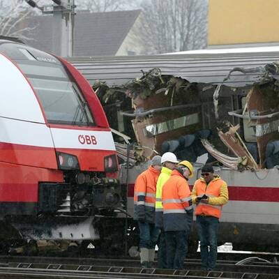 Zug-Unglück in der Steiermark