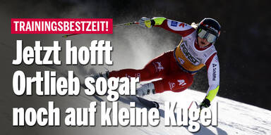 Trainingsbestzeit! Jetzt hofft Ortlieb sogar noch auf kleine Kugel