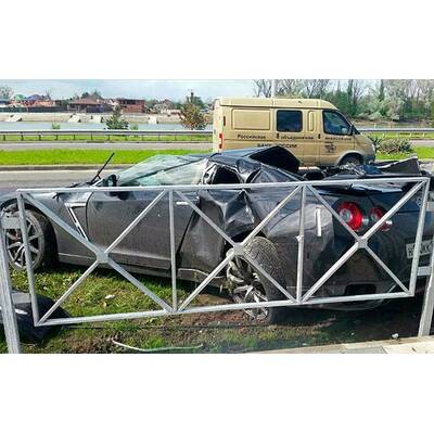 Unfall mit Nissan GT-R
