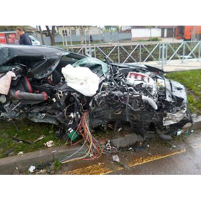 Unfall mit Nissan GT-R