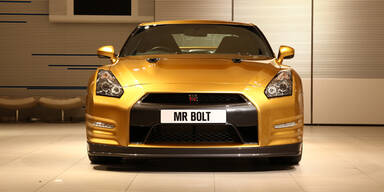 Nissan GT-R für Sprintstar Usain Bolt