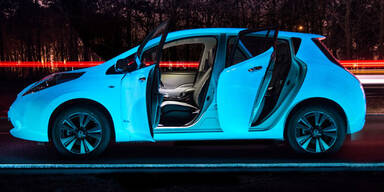 Dieses Auto leuchtet von selbst