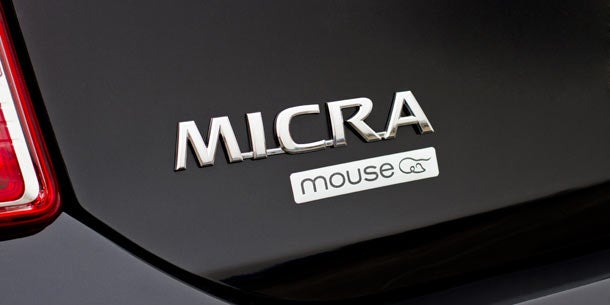 Nissan bietet wieder die Micra Mouse an