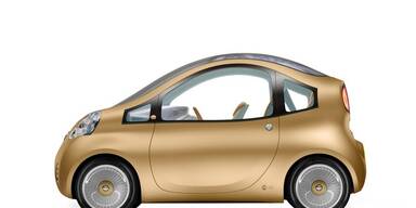 Nissan Nuvu - Atudie eines E-Autos von 2008; Bild: Nissan
