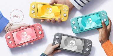 Switch Lite startet in neuem Farbton