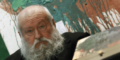 Die Hermann-Nitsch-Sachertortenschachtel ist da