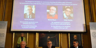 Physik-Nobelpreis 2019 f&uuml;r Kosmologie und Exo-Planeten