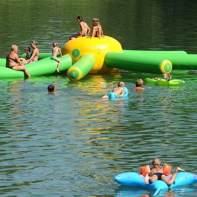 Wer kann, geht bei der Rekord-Hitze baden