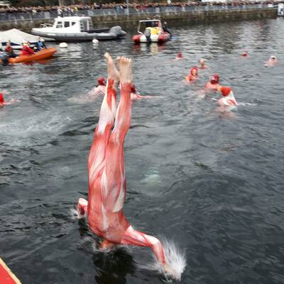 Immer abkühlen vor dem Baden