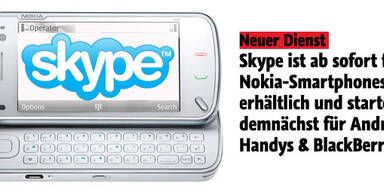 Skype gibt es nun auch für Nokia-Handys