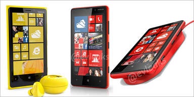 Nokia stellte Lumia 920 und 820 vor