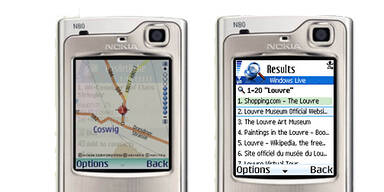 Windows Live Suche für Nokia