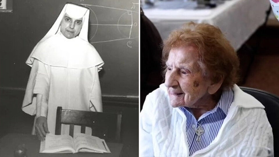 Seit 94 Jahren im Kloster: Ihre Berufung fand sie mit 17. 