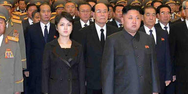 Kim jong-un Ri Sol-Ju Nordkorea