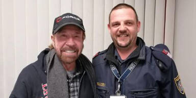 K&auml;rntner Polizei schnappt sich Chuck Norris