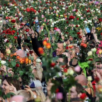 Trauermarsch in Oslo