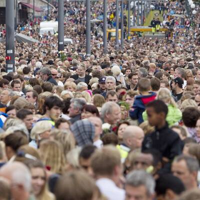 Trauermarsch in Oslo