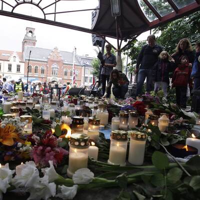 Trauermarsch in Oslo