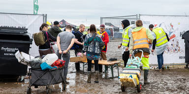 Nova Rock: Millionenkosten durch Regen