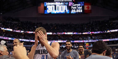 Irre: Nowitzki knackt 30.000er-Marke