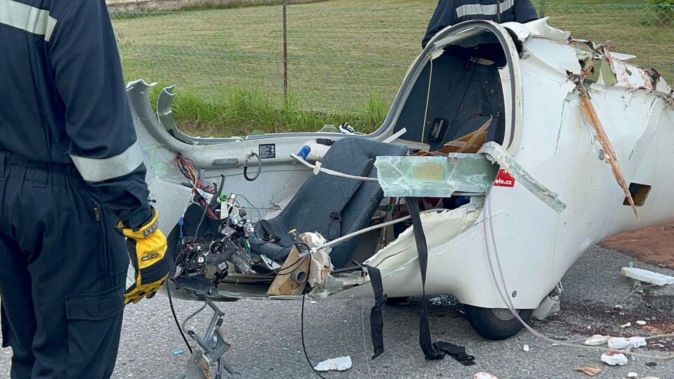 Segelflieger absturz Brand-Nagelberg