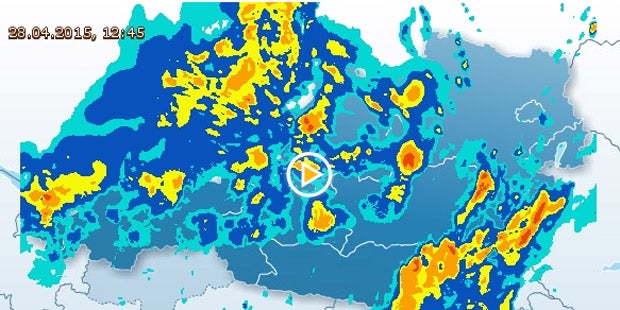 Sturm bläst uns den Frühling weg