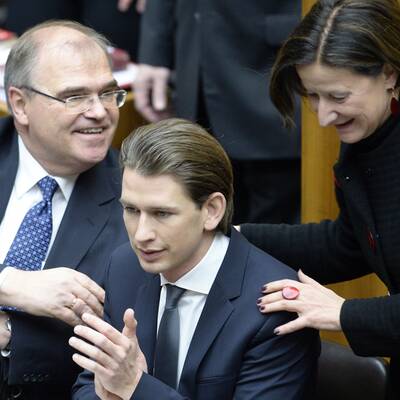 Erster Nationalrat der neuen Bundesregierung