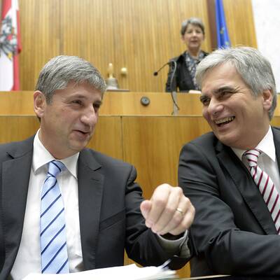 Erster Nationalrat der neuen Bundesregierung