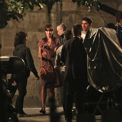 Carla Bruni dreht mit Woody Allen