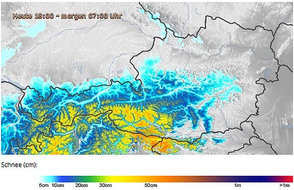 Wetter-Sturz um 22 Grad