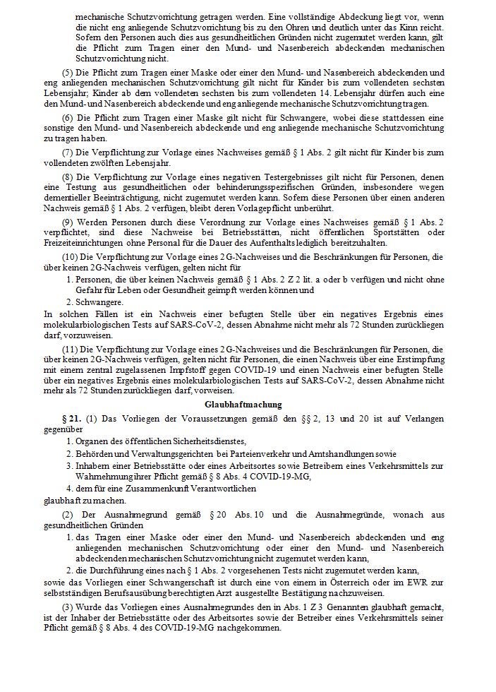 Lockdown für Ungeimpfte schon ab Montag