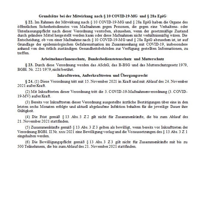 Lockdown für Ungeimpfte schon ab Montag