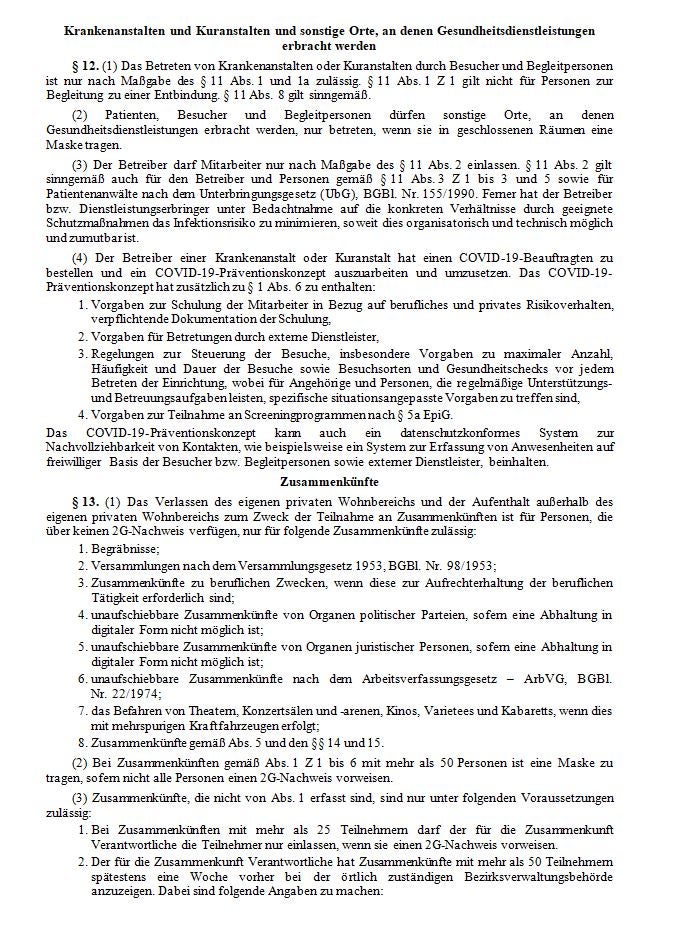 Lockdown für Ungeimpfte schon ab Montag