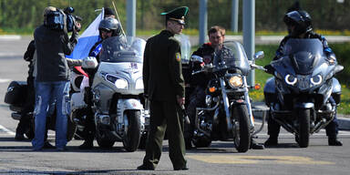 Putins "Nachtwölfe" reisen in Polen ein