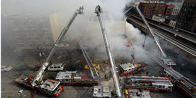 New York: Explosion - Häuser stürzten ein 