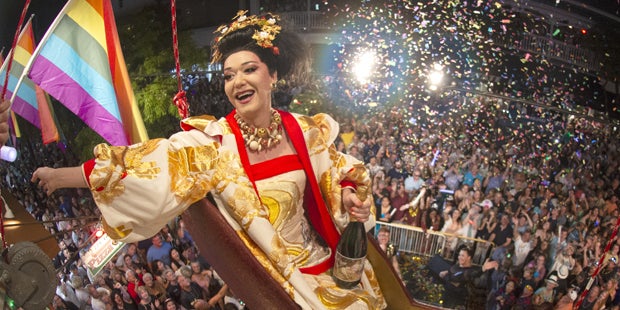 Eine Million feierte am Times Square