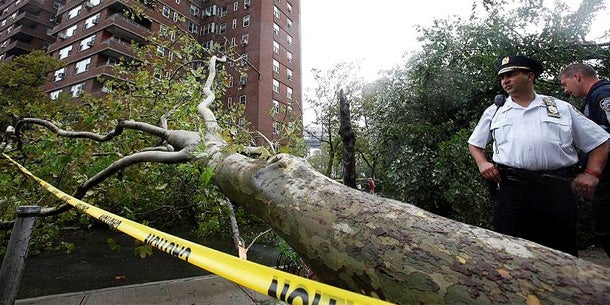 Hurrikan Irene in New York