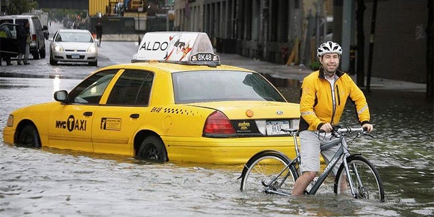 Hurrikan Irene in New York