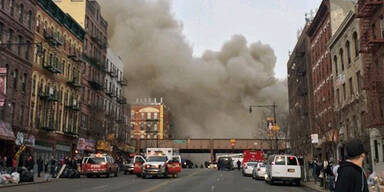 New York: Explosion - Häuser stürzten ein 