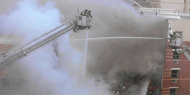 New York: Explosion - Häuser stürzten ein 