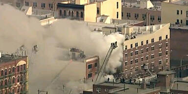 New York: Explosion - Häuser stürzten ein 