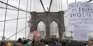 Über 700  Festnahmen bei Demo in NY