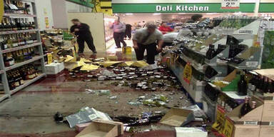 Schweres Erdbeben erschüttert Neuseeland 