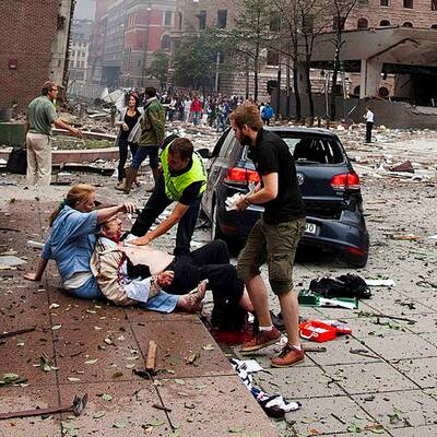 Die Opfer des Terrors in Norwegen