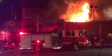 Feuer-Inferno auf Rave-Party: Mindestens 9 Tote 