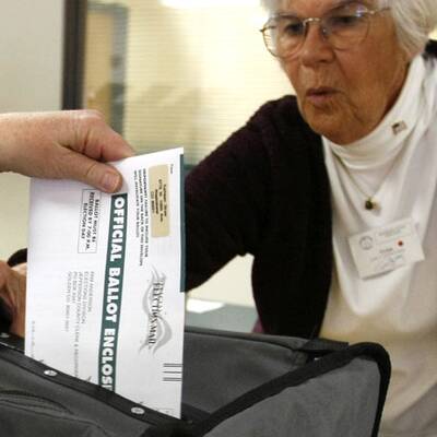 US-Bürger stürmen die Wahllokale