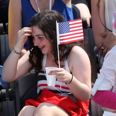 Obamas Auftritt vor dem Brandenburger Tor 