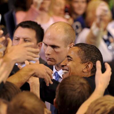 Bilder seiner Wahlkampf-Tour