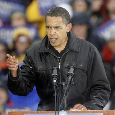 Bilder seiner Wahlkampf-Tour