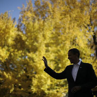 Bilder seiner Wahlkampf-Tour